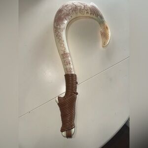 Disney Moana Maui's fishhook Brown and Cream